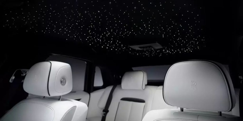 Rolls-Royce Stars On The Interior Roof